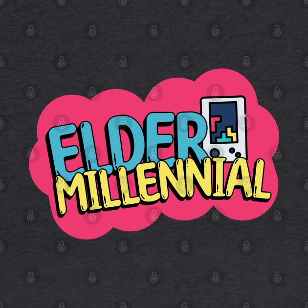 Elder Millennial Tetris Retro Gamer by My Pet Minotaur